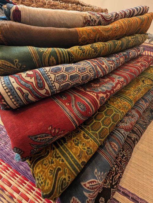Ajrakh Sarees