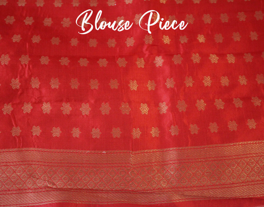 Off White Banarasi Handloom Pure Katan Silk Saree