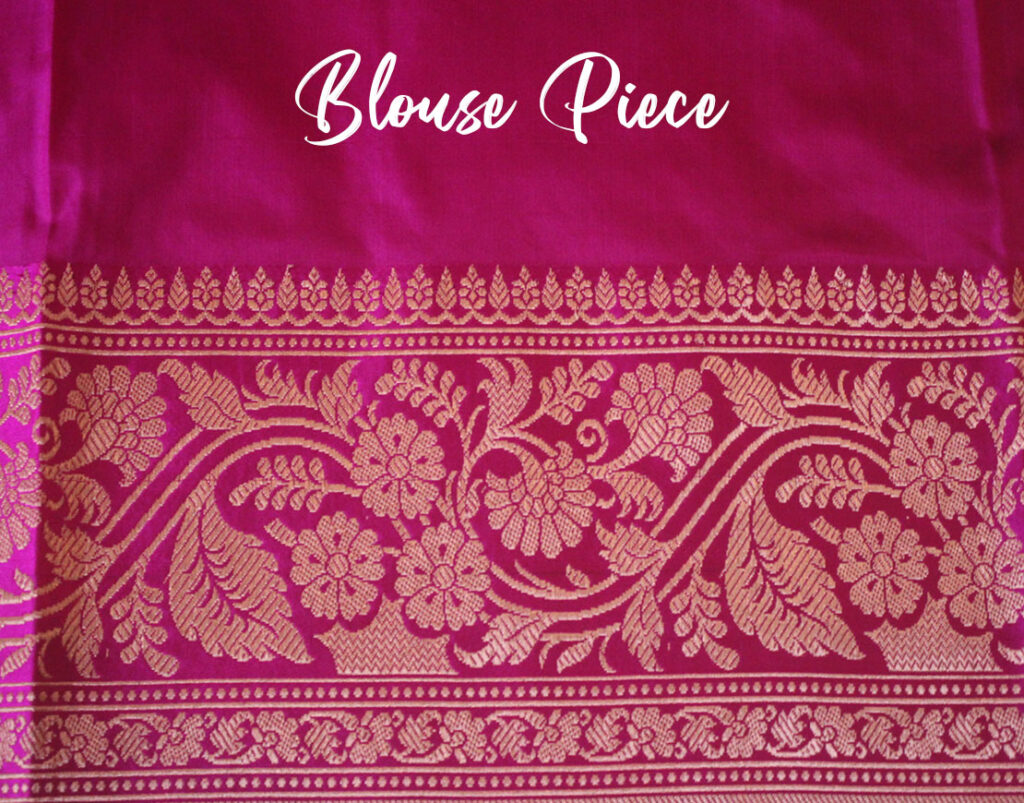 White Banarasi Handloom Pure Katan Silk Saree