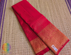 Bridal Red Pure Kanjivaram Silk Saree
