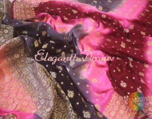 Pretty Banarasi Handloom Pure Georgette Dupatta